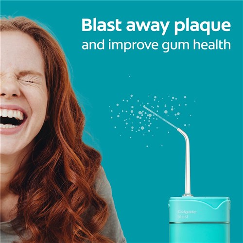 Colgate Blast - Water Flosser - Cordless - Rechargeable, 1-Pack with 2 Nozzles