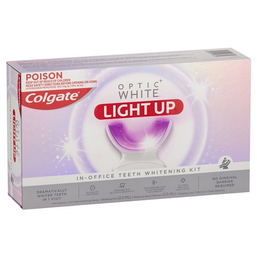 Colgate Optic White Light-Up 10% HP In-Office Whitening Kit