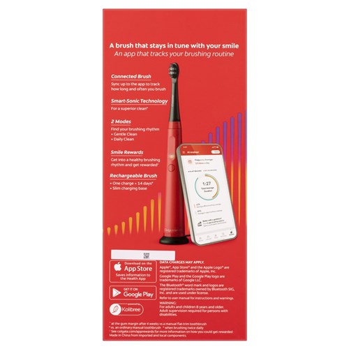 Colgate Pulse Whiter Teeth Electric Toothbrush & 1 X Refill