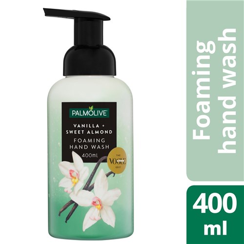 Palmolive Foaming Hand Wash Vanilla 400ml Pump- Pk 3