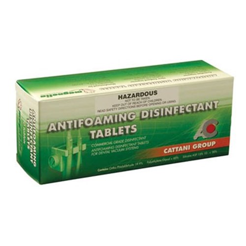 Antifoaming Disinfectant Slow Releasing Tablets Pack of 50