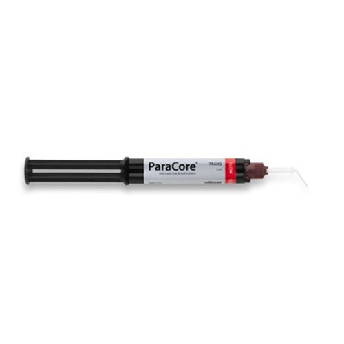 Coltene ParaCore - Dual Curing Core and Resin Cement - Shade Translucent Slow - 5ml Syringe, 2-Pack and 20 Tips