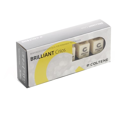 BRILLIANT Crios B1 HT 12x10x15mm for Cerec pack of 5