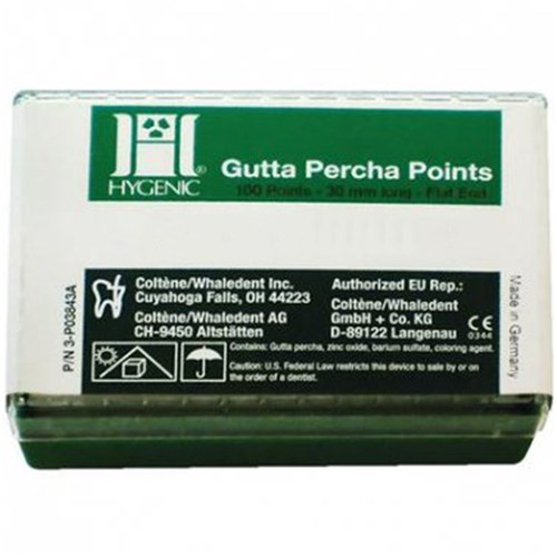 HYGENIC GP Points Size 15 Pack of 5 Vials 100 pcs