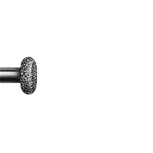 Komet Diamond Bur - 5909-040 - Round Wheel - Super Coarse - High Speed, Friction Grip (FG), 5-Pack