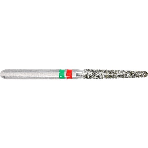 Komet Diamond Bur - 6844-016 - Tapered Long - Coarse - High Speed, Friction Grip (FG), 5-Pack