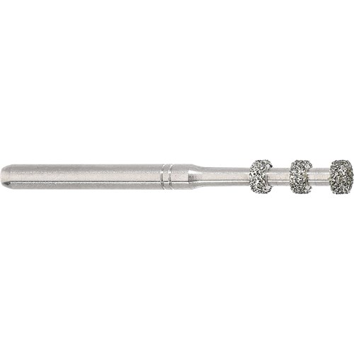 Komet Diamond Bur - 834-016 - Depth Marker Cylinder - High Speed, Friction Grip (FG), 5-Pack