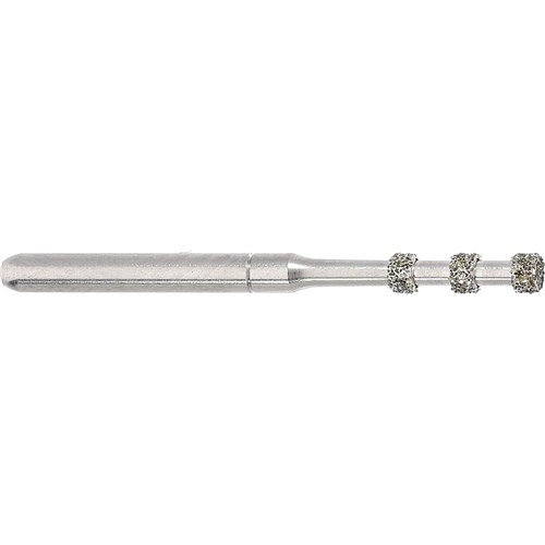 Komet Diamond Bur - 834-021 - Depth Marker Cylinder - High Speed, Friction Grip (FG), 5-Pack