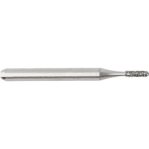 Komet Diamond Bur - 838-008 - Short Cylinder Round - High Speed, Friction Grip (FG), 5-Pack