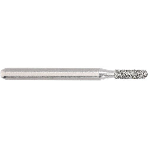 Komet Diamond Bur - 838-010 - Short Cylinder Round - High Speed, Friction Grip (FG), 5-Pack