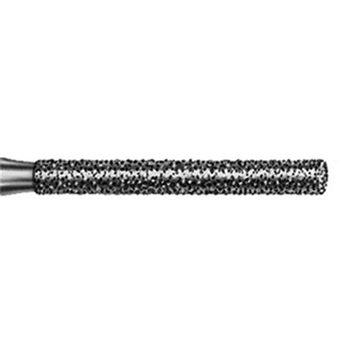 Komet Diamond Bur - 842R-018 - Extra Long - Cylinder Round - Straight (HP), 1-Pack