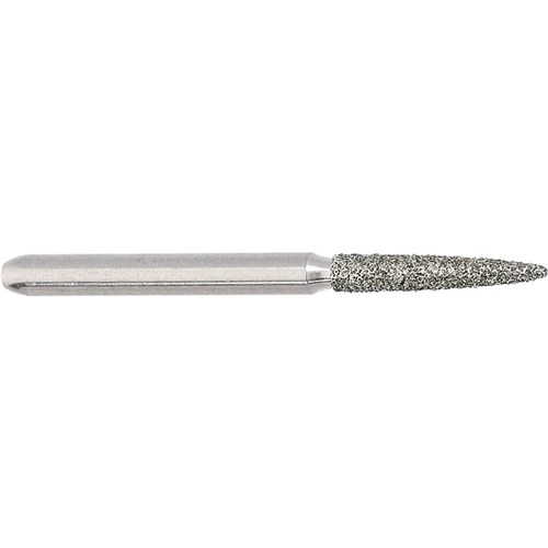 Komet Diamond Bur - 862-014 - Flame - High Speed, Friction Grip (FG), 5-Pack