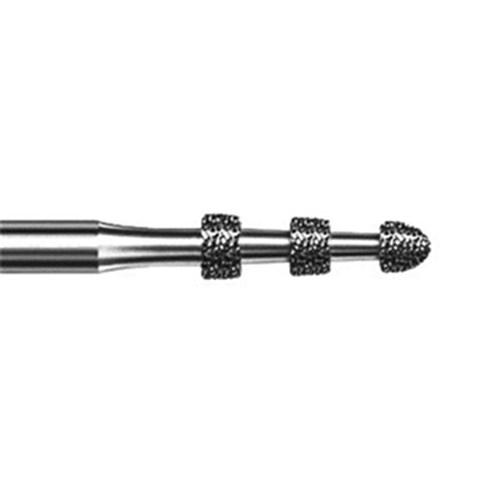 Komet Diamond Bur - 868B-018 - Tapered Depth Marker - High Speed, Friction Grip (FG), 5-Pack