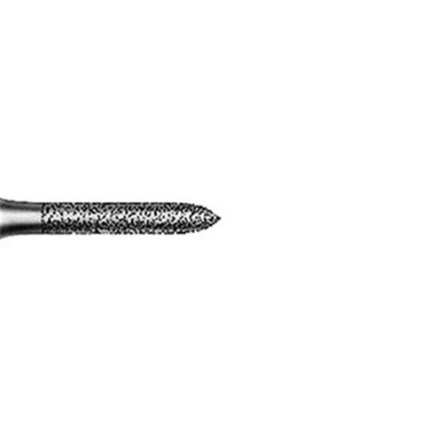 Komet Diamond Bur - 877-009 - Torpedo - High Speed, Friction Grip (FG), 5-Pack