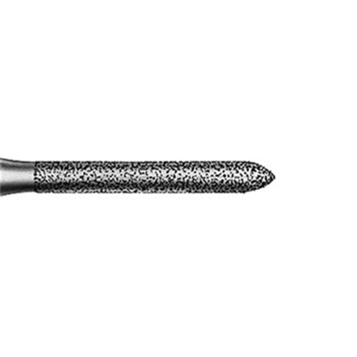 Komet Diamond Bur - 879-010 - Torpedo - High Speed, Friction Grip (FG), 5-Pack