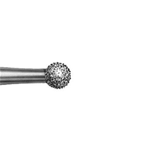 Komet Diamond Bur - 8801-018 - Round - Fine Red - Slow Speed, Right Angle (RA), 5-Pack