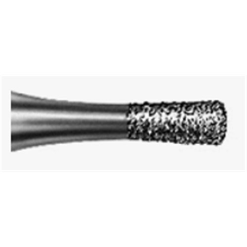 Komet Diamond Bur - 8830-014 - Pear - Fine Red - High Speed, Friction Grip (FG), 5-Pack