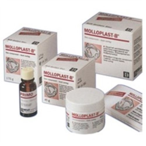 MOLLOPLAST B  45g Jar Soft Reline Material