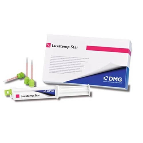 DMG Luxatemp Star - Temporary Crown and Bridge - Shade A3 - 15g Syringe, 1-Pack and 10-Pack Smart Mixing Tips