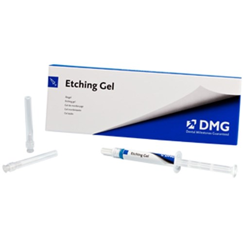 DMG Etching Gel - 37% Phosphoric Acid - Blue - 2ml Syringe, 2-Pack