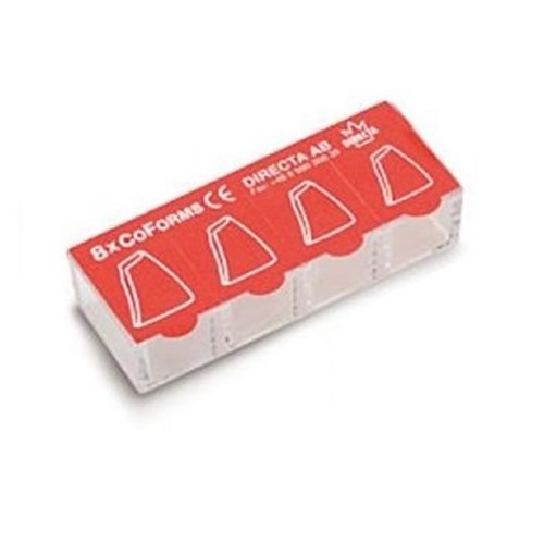 Directa CoForm - Pre-Formed Transparent Celluloid Matrices - 41M-42M , 8-Pack