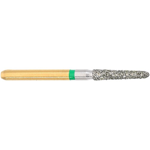 Komet S Diamond Bur - S6878K-016 - Torpedo - Coarse - High Speed, Friction Grip (FG), 5-Pack