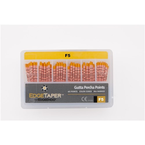 EdgeTAPER Gutta Point Size F5 Pack of 60