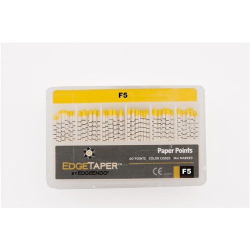 EdgeTAPER Paper Point Size F5 Pack of 60