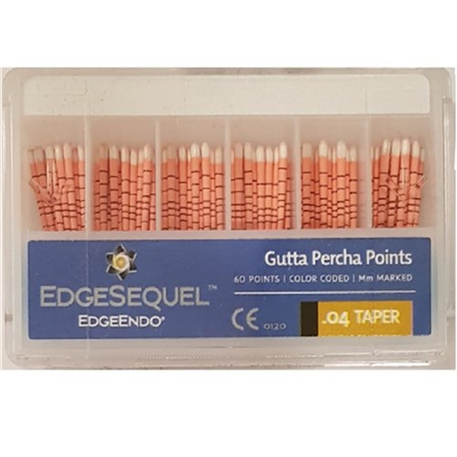 EdgeSEQUEL GP 04 Taper Size 70 Pack of 60
