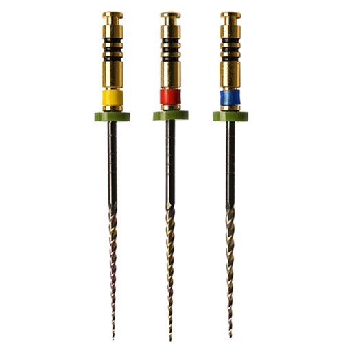 EdgeEndo EdgeFile X7 - Taper .04 - Assorted Sizes 20, 25, 30 - 29mm - Sterile, 6-Pack