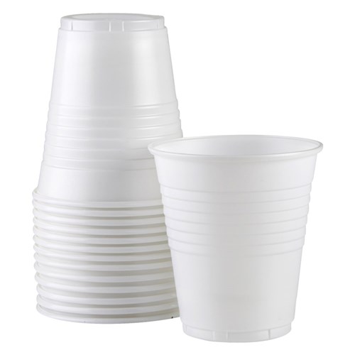 Plastic Cup 185ml 7.3 x 4.3cm Carton of 1000