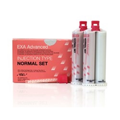 GC EXA Advanced - Injection Type - Normal Set - 2 x 48ml Cartridges and 6 Mixing Tips
