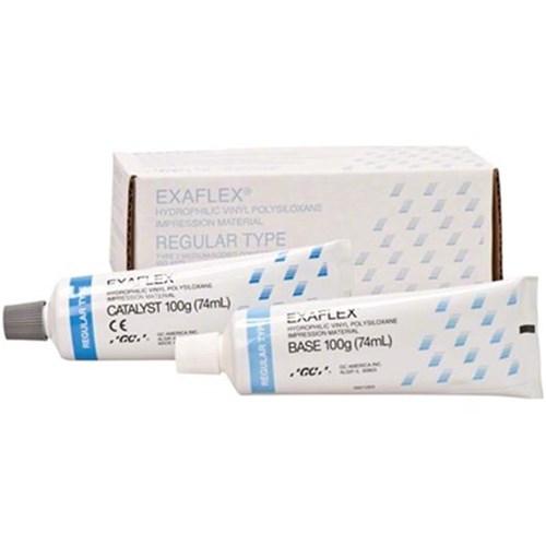 GC EXAFLEX - Regular Body Type - 74ml Base and Catalyst