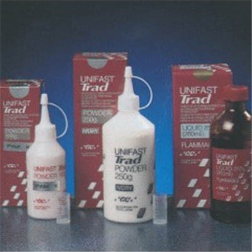 GC UNIFAST TRAD - Acrylic for Temporary Restorations - Ivory Powder - 100g