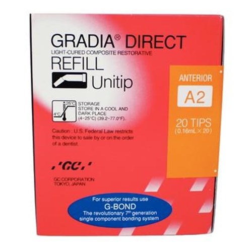 GRADIA Anterior A2 Unitip 0.16ml (0.3g) x20