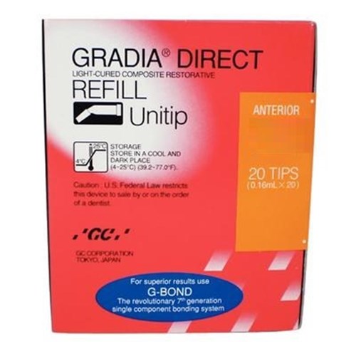 GRADIA Anterior NT Natural Trans Unitip 0.16ml (0.3g) x20