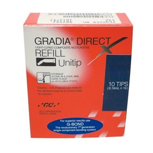 GRADIA Anterior XBW Bleach White Unitip 0.16ml (0.3g) x10