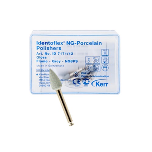 Kerr Hawe Indentoflex Porcelain PrePolisher - Gloss Flame, 12-Pack