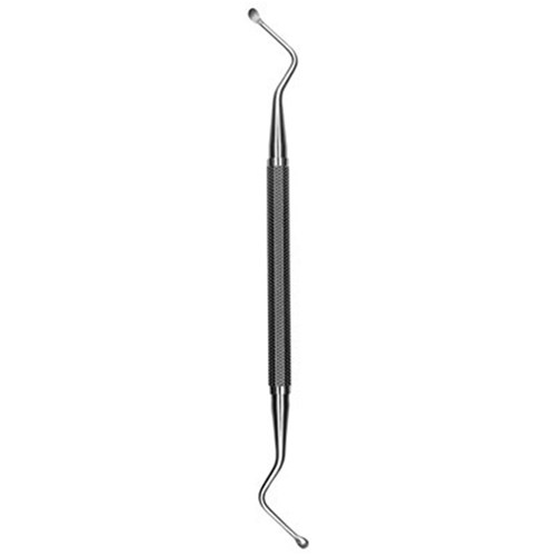 CURETTE Surgical Miller  #1 Spoon DE Satin Steel Handle