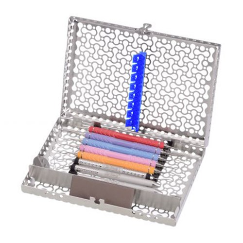 HuFriedyGroup IMS Cassette Infinity Series - 8 Instruments - Ocean Blue
