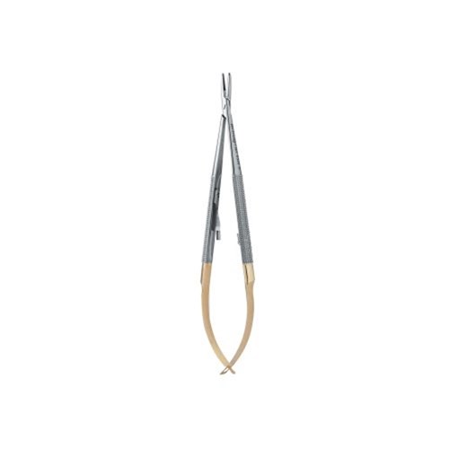 HuFriedyGroup Perma Sharp Needle Holder - 14cm - Castro Straight - Round Handle