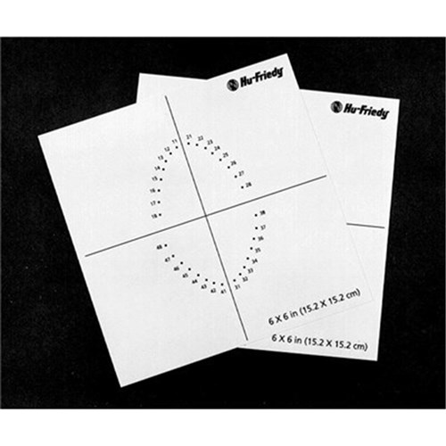 HuFriedyGroup Rubber Dam Template - Universal