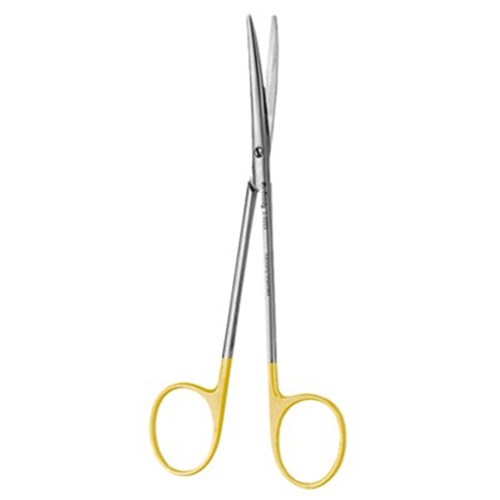 SCISSORS Perma Sharpe 14.5cm Metzenbaum Curved Blunt