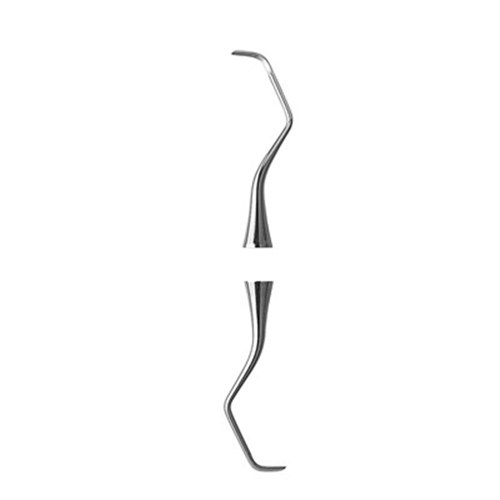 SCALER Gracey #7/8 Double Ended Satin Steel Handle