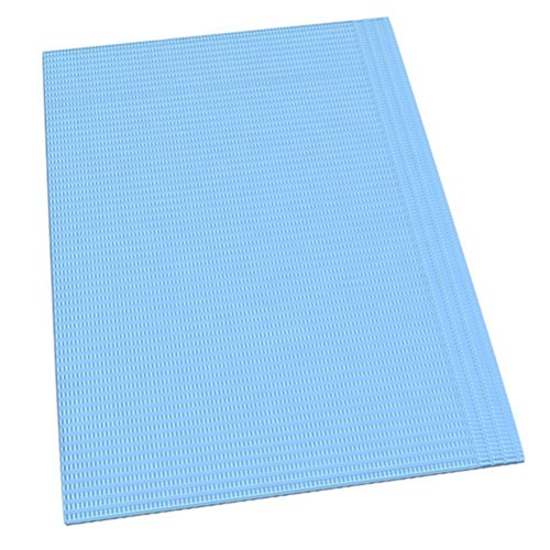BIB 3 Ply Paper Towel Blue 48 x 33cm Box of 500