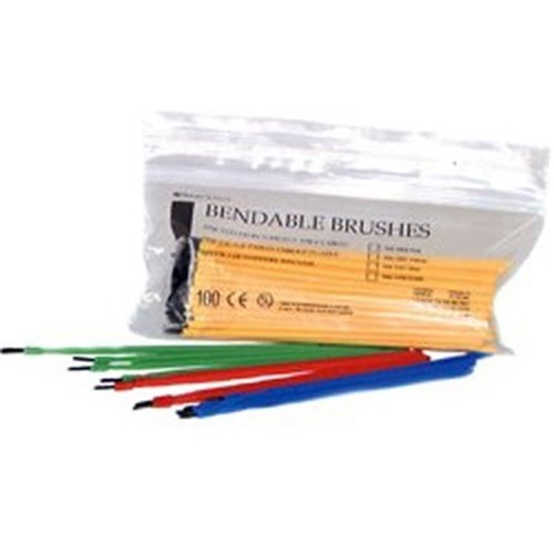 Bendable Brush HENRY SCHEIN Blue 13cm Pack of 100
