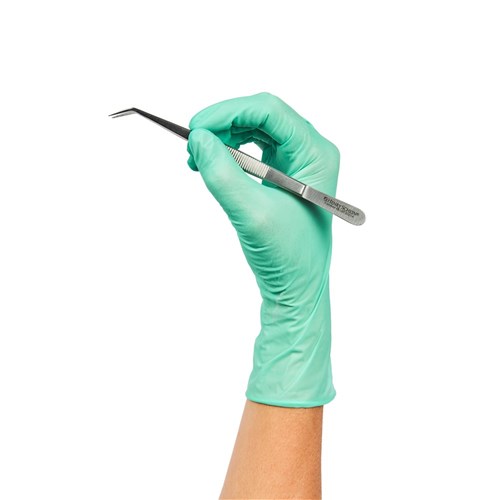 Henry Schein Gloves - Criterion - Aloe Vera - Latex - Non Sterile - Powder Free - Green - Extra Small, 100-Pack
