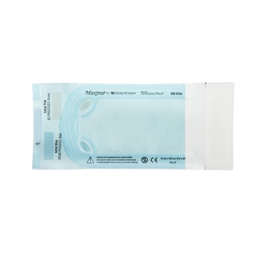 Henry Schein Maxima Sterilisation Pouch - 57mm x 100mm (2.25x4