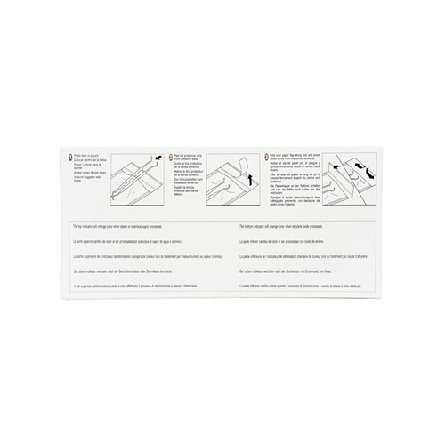 Henry Schein Maxima Sterilisation Pouch - 133mm x 255mm (5.25x10