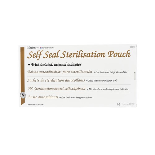 Henry Schein Maxima Sterilisation Pouch - 190mm x 330mm (7.5x13